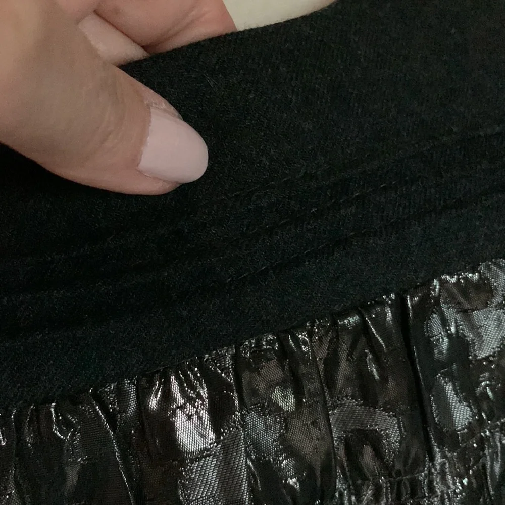 Tory Burch lamé wool